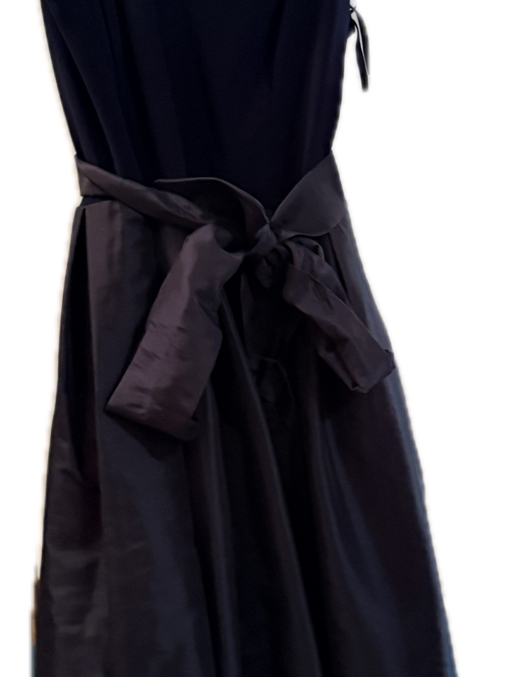 Jessica Howard Navy  Midi Dress with Tie-Waist